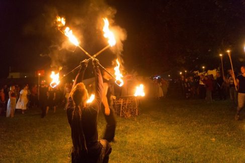 Nyírbátor, Szárnyassárkány Fesztivál, Tűzzsonglőr Műsor, 2016