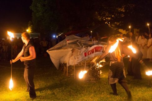 Nyírbátor, Szárnyassárkány Fesztivál, Tűzzsonglőr Műsor, 2016