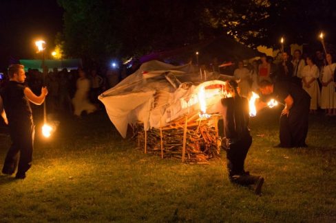 Nyírbátor, Szárnyassárkány Fesztivál, Tűzzsonglőr Műsor, 2016