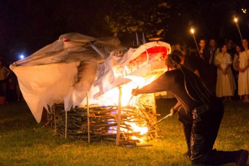 Nyírbátor, Szárnyassárkány Fesztivál, Tűzzsonglőr Műsor, 2016
