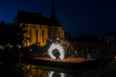 Nyírbátor, Szárnyassárkány Fesztivál, Tűzzsonglőr Műsor, 2016