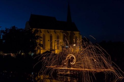 Nyírbátor, Szárnyassárkány Fesztivál, Tűzzsonglőr Műsor, 2016