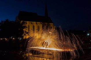 Nyírbátor, Szárnyassárkány Fesztivál, Tűzzsonglőr Műsor, 2016