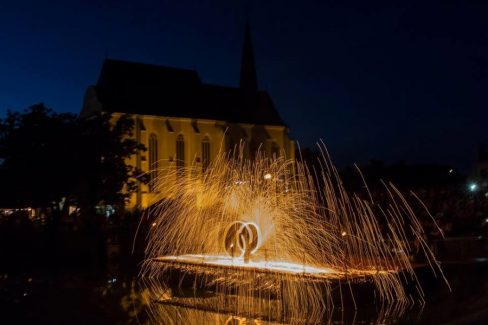 Nyírbátor, Szárnyassárkány Fesztivál, Tűzzsonglőr Műsor, 2016