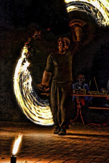 Balatonfőkajár, Szentiváni Éj, Tűzzsonglőr Műsor 2015