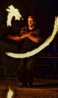 Balatonfőkajár, Szentiváni Éj, Tűzzsonglőr Műsor 2015