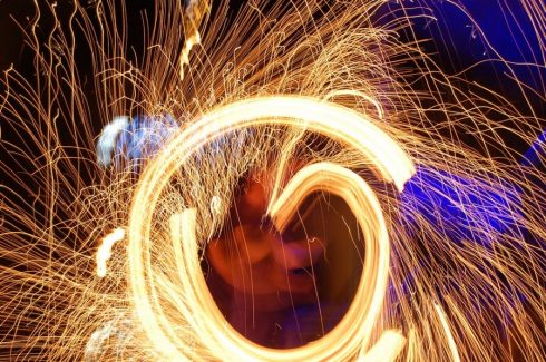 Debrecen, Mangalica Fesztivál, Tűzzsonglőr Műsor, 2016