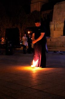 Debrecen, Mangalica Fesztivál, Tűzzsonglőr Műsor, 2016