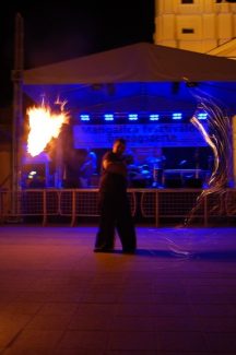 Debrecen, Mangalica Fesztivál, Tűzzsonglőr Műsor, 2016