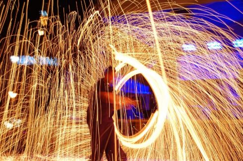 Debrecen, Mangalica Fesztivál, Tűzzsonglőr Műsor 2015