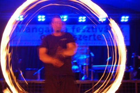 Debrecen, Mangalica Fesztivál, Tűzzsonglőr Műsor 2015