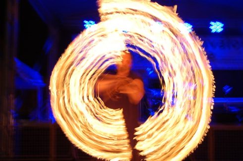 Debrecen, Mangalica Fesztivál, Tűzzsonglőr Műsor 2015