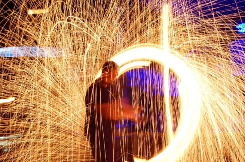 Debrecen, Mangalica Fesztivál, Tűzzsonglőr Műsor 2015