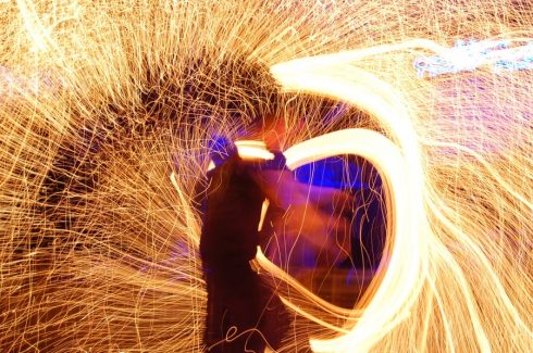 Debrecen, Mangalica Fesztivál, Tűzzsonglőr Műsor 2015