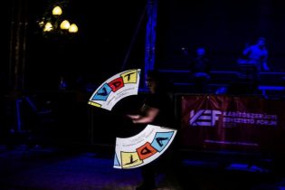 Drogprevenciós Nap, Eger, Tűzzsonglőr Bemutató, 2017