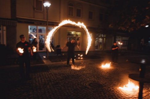 Hévíz, Étterem Megnyitó, LED, Tűz, Show 2017