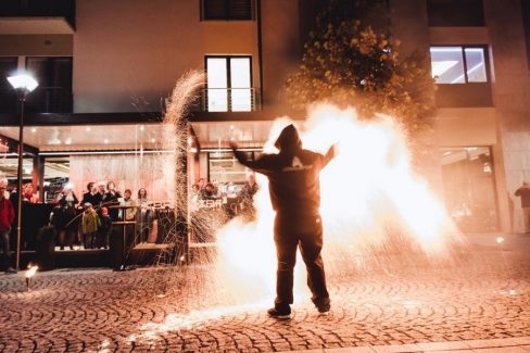 Hévíz, Étterem Megnyitó, LED, Tűz, Show 2017