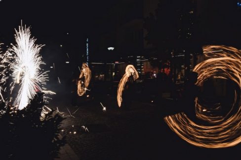 Hévíz, Étterem Megnyitó, LED, Tűz, Show 2017