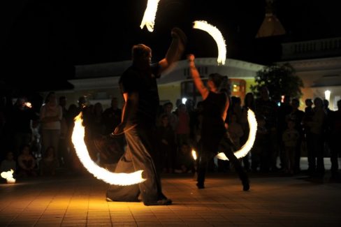 Szolnok, Tisza Hal Napja, Tűzzsonglőr Bemutató 2016