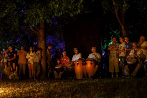 Eger, Bikavér Ünnep, Tűzzsonglőr Műsor 2015