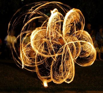 Eger, Bikavér Ünnep, Tűzzsonglőr Műsor 2015