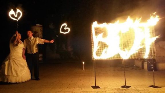 Eger, Esküvői Tűzzsonglőr Produkció, 2016