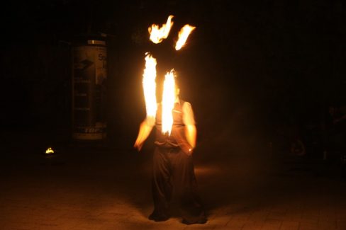 Eger, Esküvői Tűzzsonglőr Produkció, 2016