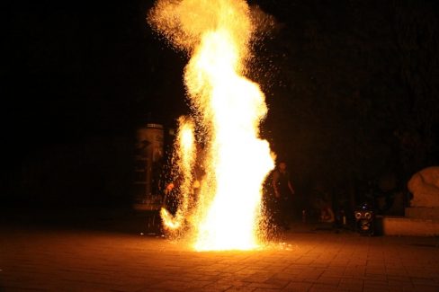 Eger, Esküvői Tűzzsonglőr Produkció, 2016