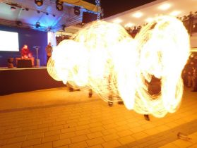 Velencei Karnevál, Tűzzsonglőr Műsor 2016