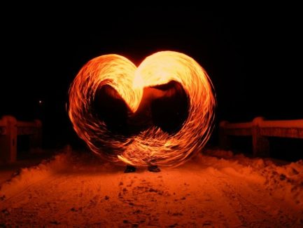 Bátor, Téli Tűzzsonglőr Fotózás, 2011