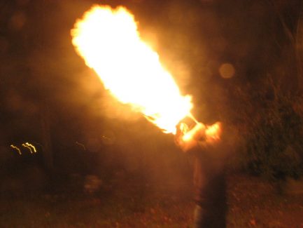 Budapest, Tűzzsonglőr Fotózás, 2011