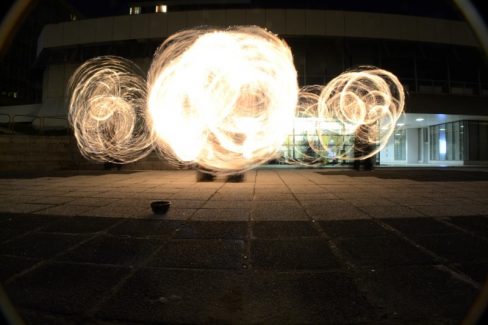 Budapest, Goldmann Tér, BME, Vegyész Napok, Tűzzsonglőr Műsor 2013