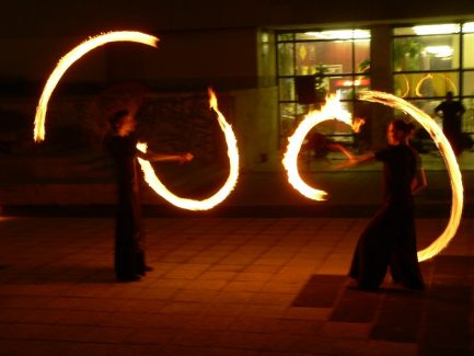 Budapest, Goldmann Tér, BME, Vegyész Napok, Tűzzsonglőr Műsor 2013