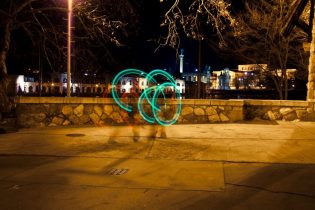 Budapest, Vajdahunyad Vára, Tűzzsonglőr Fotózás, 2013