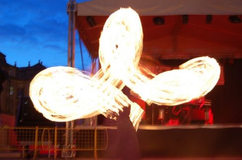 Debrecen, Mangalica Fesztivál, Tűzzsonglőr Bemutató 2014