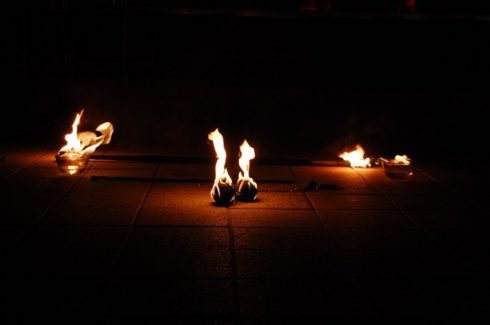 Debrecen, Mangalica Fesztivál, Tűzzsonglőr Bemutató 2014