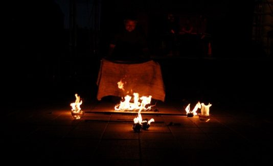 Debrecen, Mangalica Fesztivál, Tűzzsonglőr Bemutató 2014