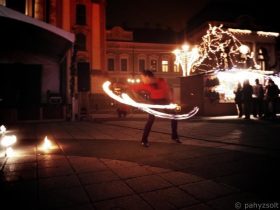 Eger, Dobó Tér, Adventi Vásár, 2012