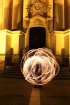 Eger, Dobó Tér, Régen és Most, Tűzzsonglőr Képek 2014