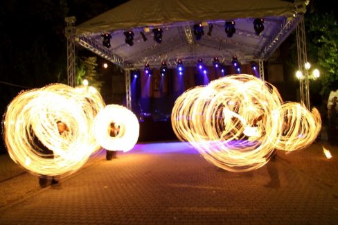 Eger, Drogprevenciós nap, Tűzzsonglőr Műsor 2014