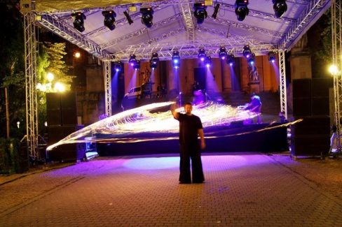 Eger, Drogprevenciós nap, Tűzzsonglőr Műsor 2014