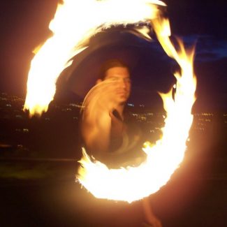 Eger, Nyári önajnározás (tűzzel), 2009