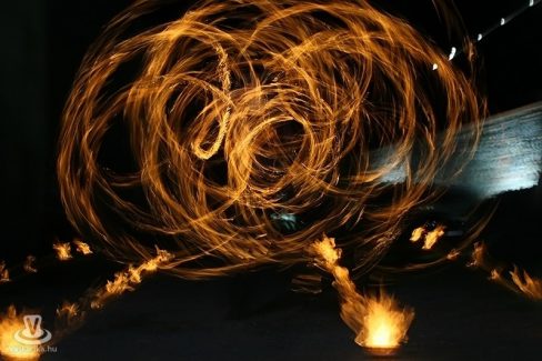 Sárvár, Báthory Lakoma, Tűzzsonglőr Bemutató 2013
