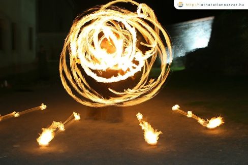 Sárvár, Báthory Lakoma, Tűzzsonglőr Bemutató 2013