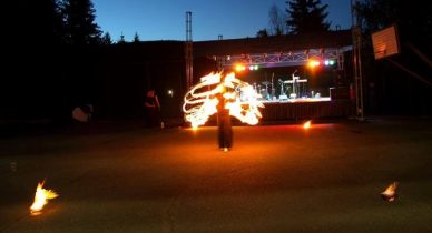Tardos, Családi Nap, Tűzzsonglőr Műsor 2014