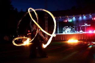 Tardos, Családi Nap, Tűzzsonglőr Műsor 2014