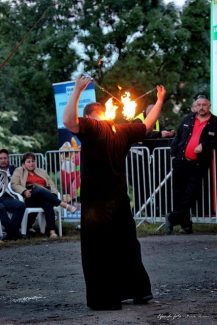 Túrkeve, Juhász Fesztivál, Tűzzsonglőr bemutató 2014