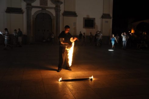 Váci, Világi Vigadalom, Tűzzsonglőr Műsor 2012