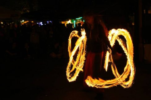 Veszprém, II.Bor-blues és Böllér Fesztivál, Tűzzsonglőr Bemutató 2014