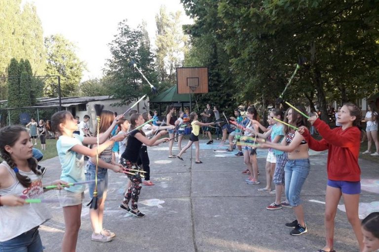 Zsonglőr játszóházas workshop